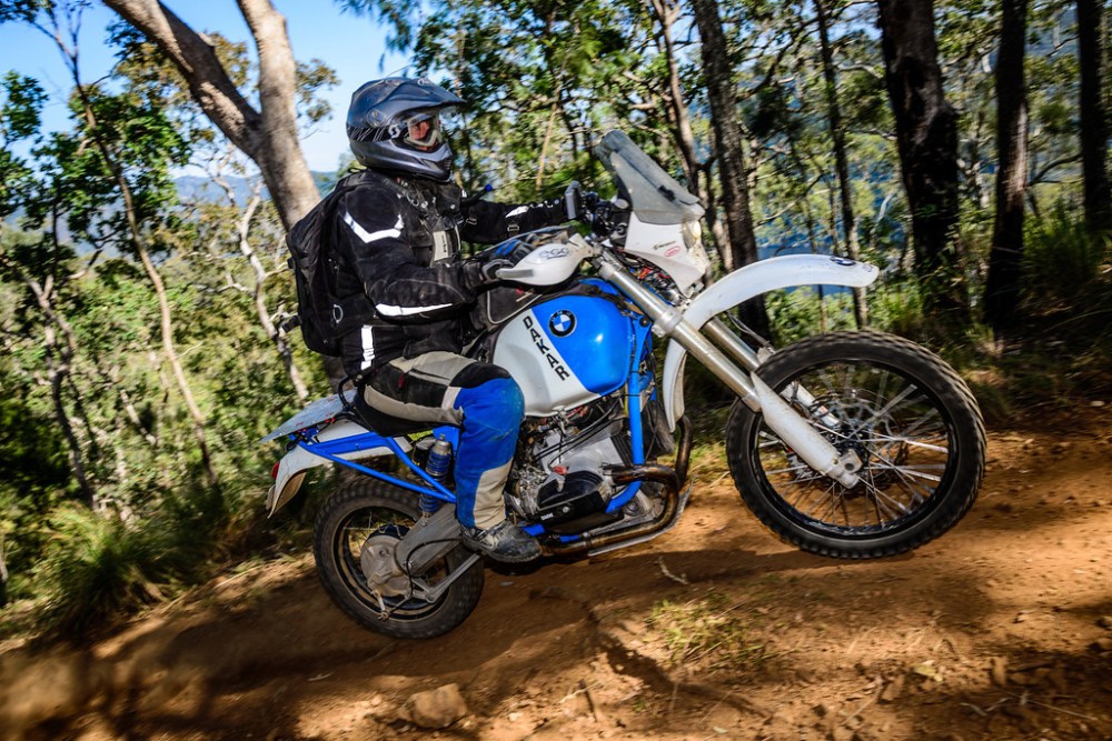 Robin negotiates a speed bump